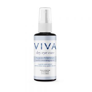 hypochlorous eyelid cleansing spray